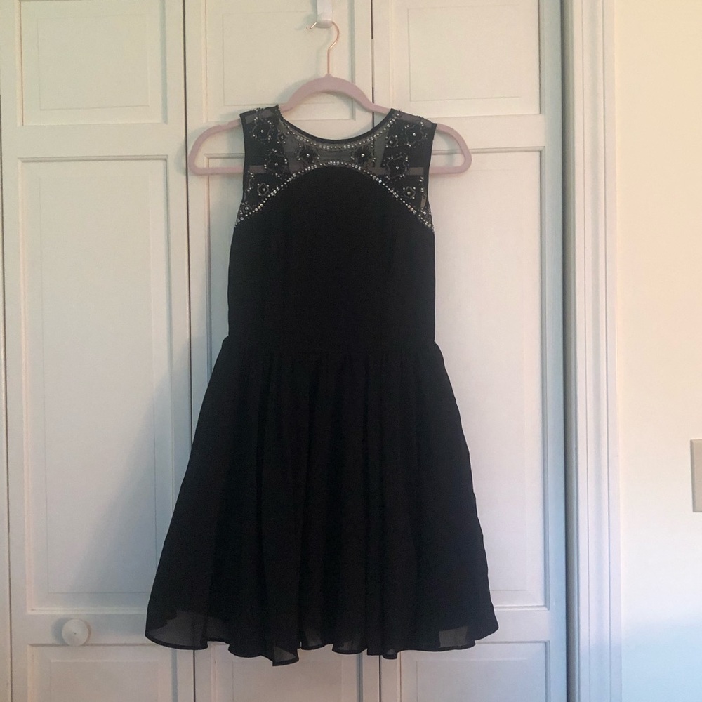 Black formal dress